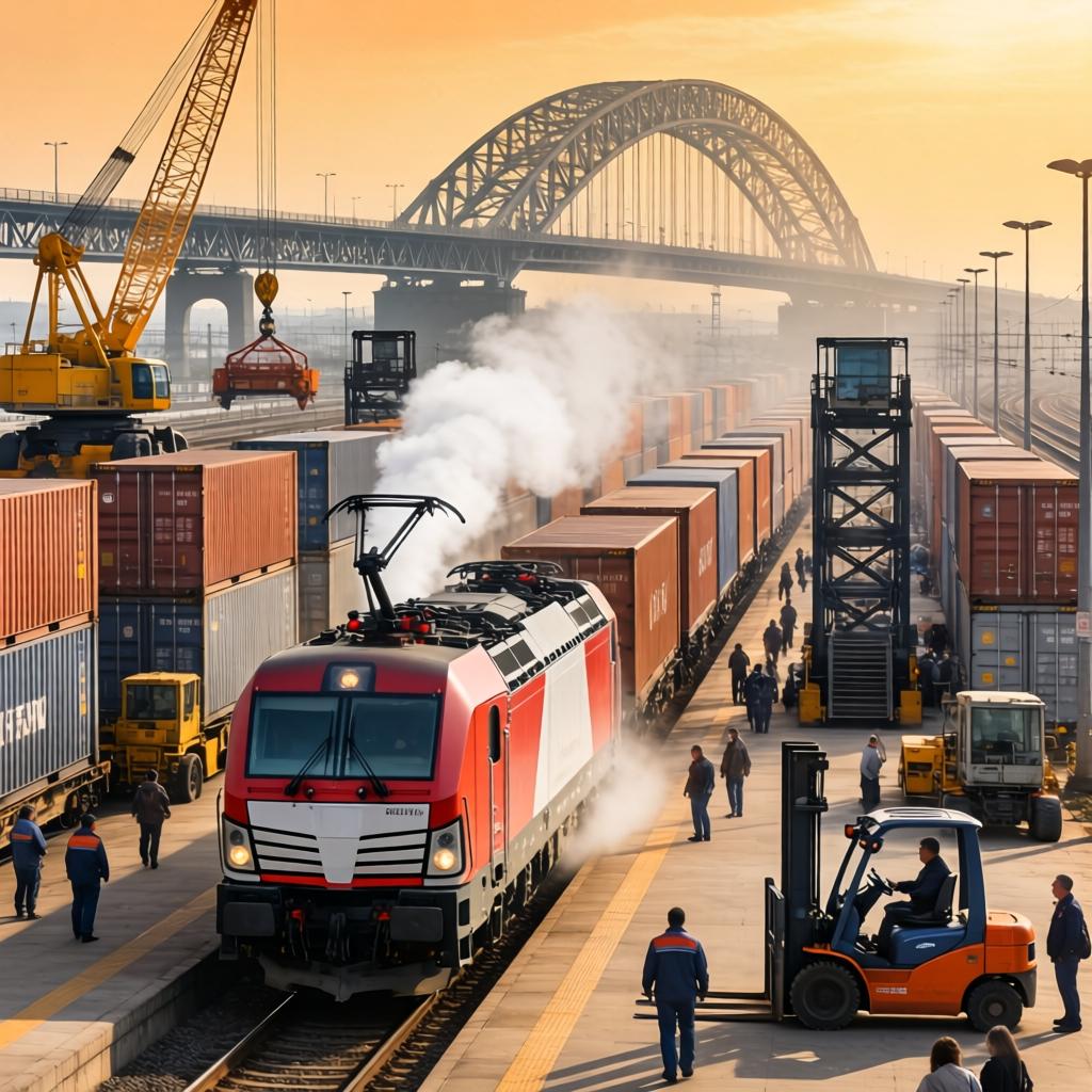 “宛西欧”中欧班列首 发(图1)