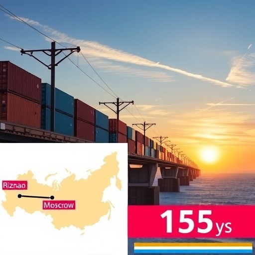 齐鲁号日照—莫斯科中欧班列开通 全程运行15天(图1)