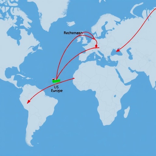 地中海航运调整欧洲--美东航线(图1)