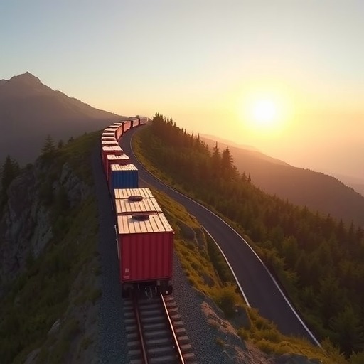 穆棱中欧班列正式开通运行，全程运行时间19天(图1)