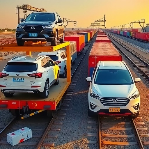 吉林省中欧班列 首 次运载本土汽车出口(图1)