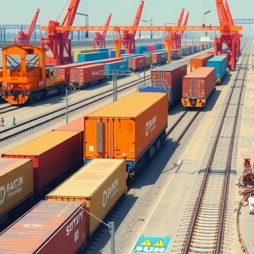 津发中欧班列 增频次提效率(图1)