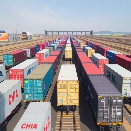 2021年中欧班列（西安） 运输数量突破2万车大关(图1)