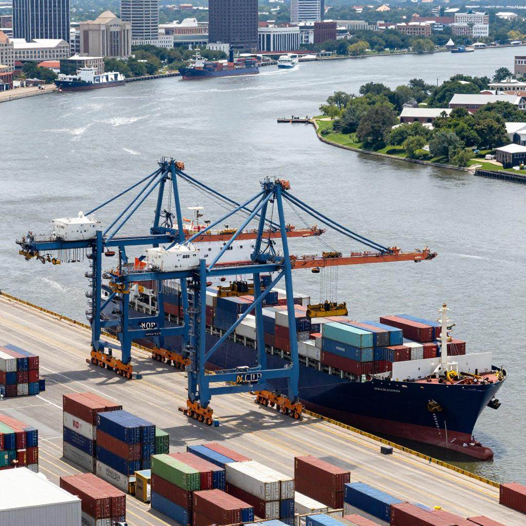 新奥尔良港口介绍，新奥尔良港口代码(图1)