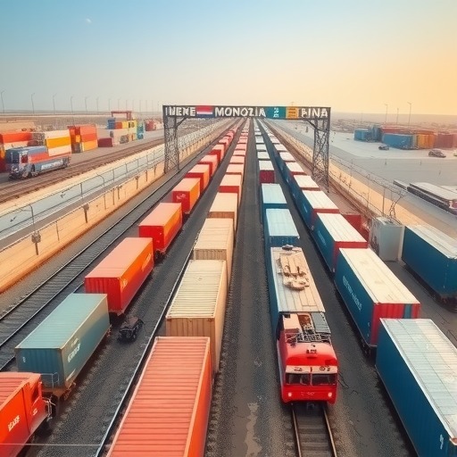 今年二连浩特中欧班列出入境破1500列 增涨21.2%(图1)