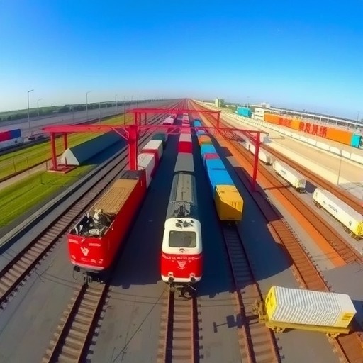 中俄口岸进出境中欧班列累计突破万列(图1)