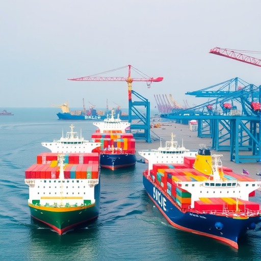 2017年釜山港口货物吞吐量(图1)