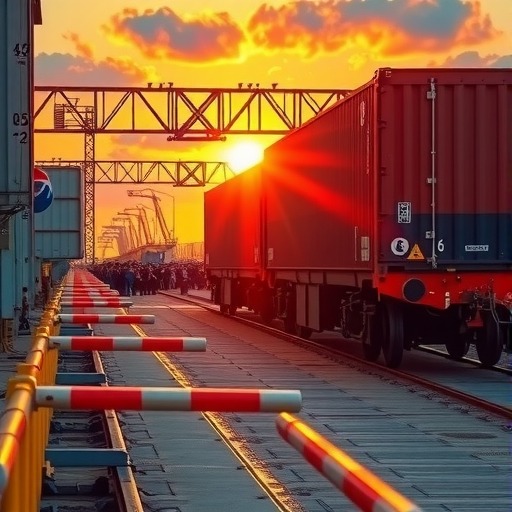 广州海关监管的第千列中欧班列发运至欧洲(图1)