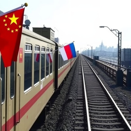 北京首趟本地报关中欧班列驶往莫斯科(图1)