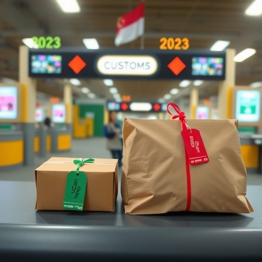 2023年新加坡关税起征点（新加坡对进口商品的征税方式主要有两种）