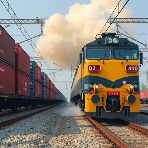 秦皇岛首趟中欧班列发出 预计7-10天后到达蒙古国(图1)