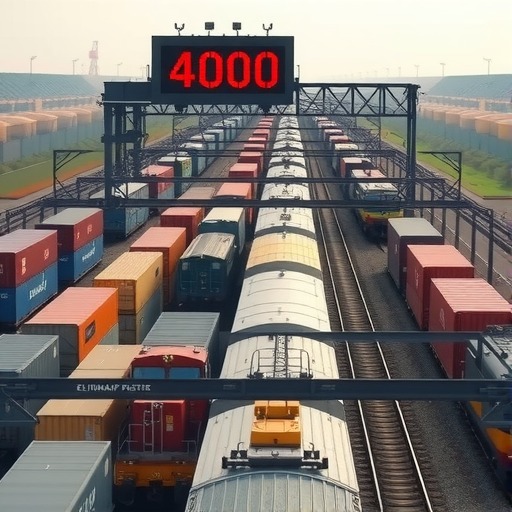 二连浩特铁路口岸出入境中欧班列突破4000列(图1)