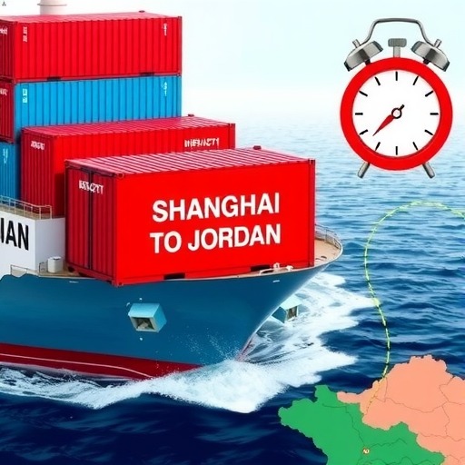 上海至约旦国际快递多少钱,多长时间(图1)