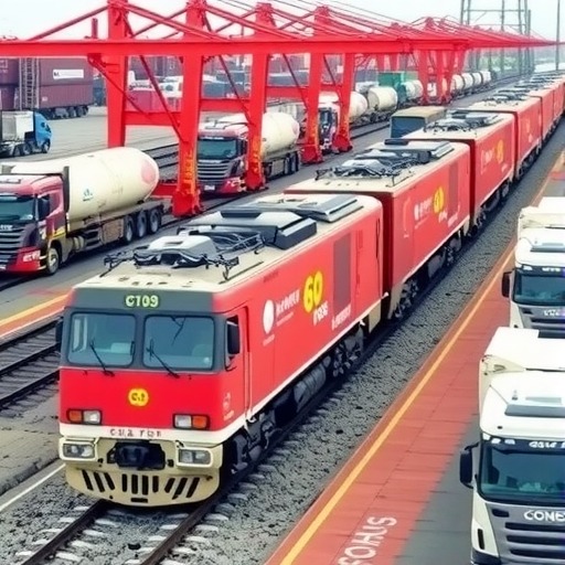 义乌中欧班列中国邮政号专列实现常态化开行(图1)