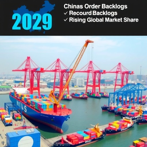 中国造船业火到 2029 年！订单排期创纪录（全球市场占比持续攀升）