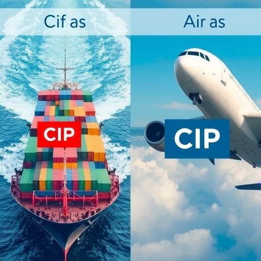 CIF和CIP有什么区别,CIF和CIP分别适用哪种货运方式(图1)