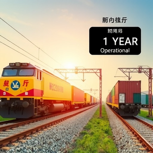 咸宁中欧班列“长江号”运行满一年 更多“咸宁制造”出境(图1)