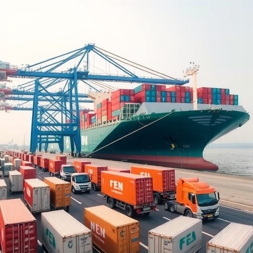 江苏省2019年前5月全省规模以上港口集装箱、货物吞吐量同比大增(图1)