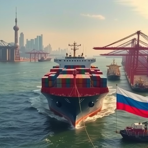 上海到俄罗斯海运拼箱运费多少钱，航程多少天(图1)