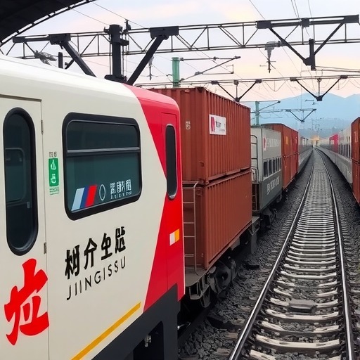 江苏号首 发南京至明斯克中欧班列新线开行(图1)