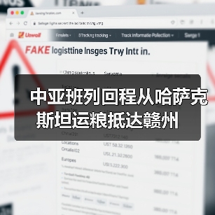 中亚班列回程从哈萨克斯坦运粮抵达赣州（图3）