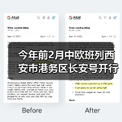今年前2月中欧班列西安市港务区长安号开行668列（图2）