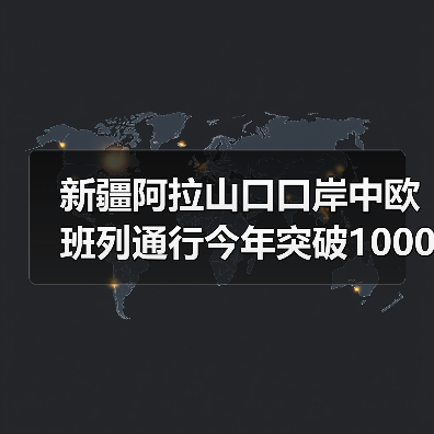 新疆阿拉山口口岸中欧班列通行今年突破1000列（图2）