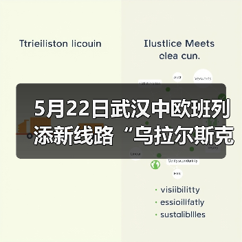 5月22日武汉中欧班列添新线路“乌拉尔斯克—武汉”（图2）
