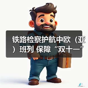 铁路检察护航中欧（亚）班列 保障“双十一”跨境货运（图1）
