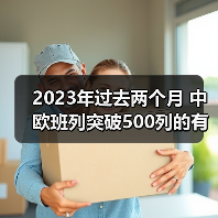 2023年过去两个月 中欧班列突破500列的有(图1) 2023年过去两个月 中欧班列突破500列的有(图1)