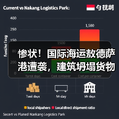 惨状！国际海运敖德萨港遭袭，建筑坍塌货物尽毁（国际海运新闻资讯）（图3）