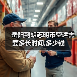 岳阳到胡志明市空运需要多长时间,多少钱