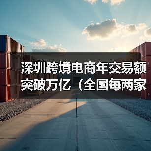 深圳跨境电商年交易额突破万亿（全国每两家卖家企业就有一家在深）（图4）