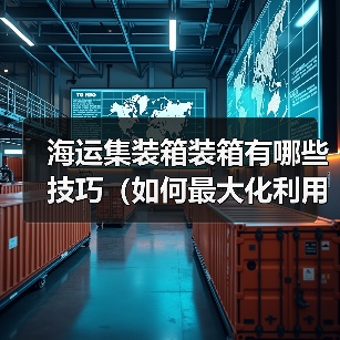 海运集装箱装箱有哪些技巧（如何最大化利用箱内空间）（图4）