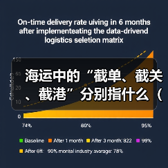 海运中的“截单、截关、截港”分别指什么（时间节点怎么把握）（图1）