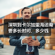 深圳到卡尔加里海运需要多长时间，多少钱（图3）