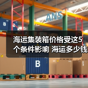 海运集装箱价格受这5个条件影响 海运多少钱一个箱子?（图4）