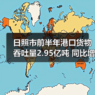 日照市前半年港口货物吞吐量2.95亿吨 同比增长5.59%