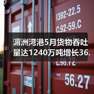 湄洲湾港5月货物吞吐量达1240万吨增长36.45%（图2）