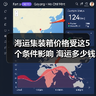 海运集装箱价格受这5个条件影响 海运多少钱一个箱子?（图2）