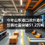 今年山东港口滨州港外贸吞吐量突破51.2万吨 增长210%（图4）
