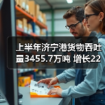 上半年济宁港货物吞吐量3455.7万吨 增长22%