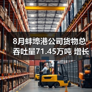 8月蚌埠港公司货物总吞吐量71.45万吨 增长76.41%（图4）