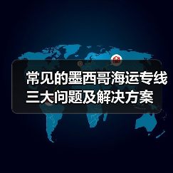 常见的墨西哥海运专线三大问题及解决方案（图2）