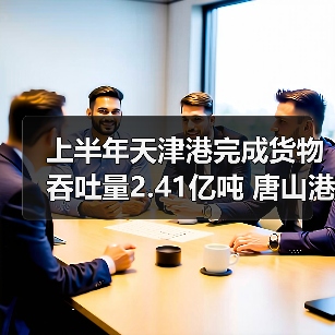 上半年天津港完成货物吞吐量2.41亿吨 唐山港41560万吨（图4）