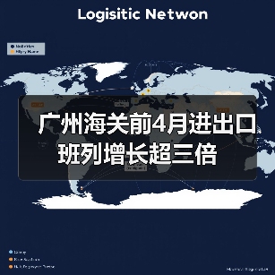 广州海关前4月进出口班列增长超三倍（图4）