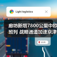 廊坊新增7800公里中欧班列 战略通道加速京津冀物流升级