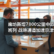 廊坊新增7800公里中欧班列 战略通道加速京津冀物流升级（图2）