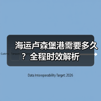 海运卢森堡港需要多久?全程时效解析(图2) 海运卢森堡港需要多久?全程时效解析(图2)