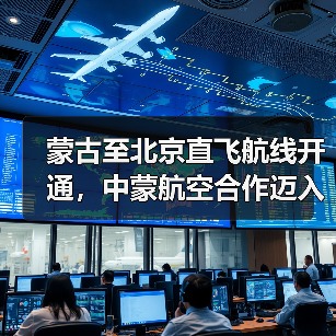 蒙古至北京直飞航线开通,中蒙航空合作迈入新阶段 蒙古至北京直飞航线开通,中蒙航空合作迈入新阶段